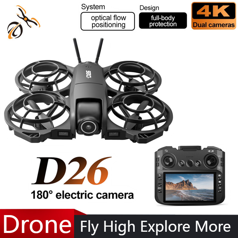 Drone Controller Screen - Dron D26 4K Aéreo HD 180