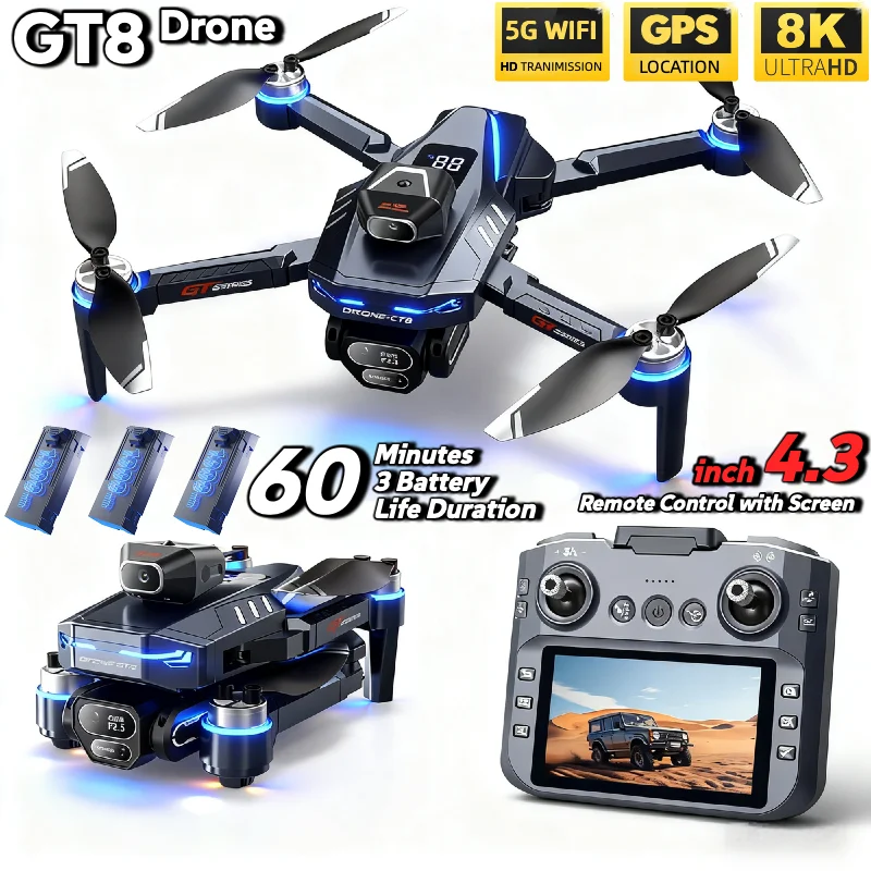 Caliente para LSRC GT8 Drone 4 - Jjrc Drone X12 reseña y precio