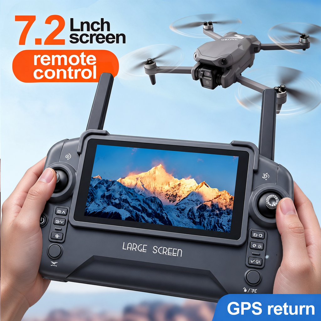 Nuevo Dron GPS LF682 MAX Profe - Drone Controller Screen reseña y precio