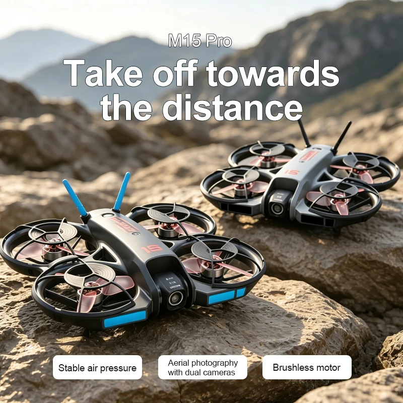 Nuevo Dron FPV M15 2026 con Pa - Drone Controller Screen reseña y precio