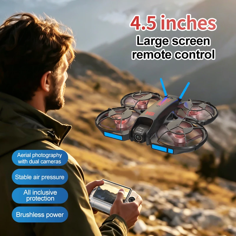 Nuevo Dron FPV M15 2026 con Pa - Drone Controller Screen reseña y precio