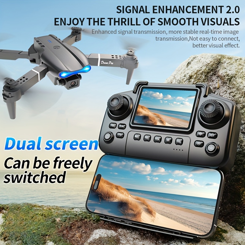 Dron Plegable E99 PRO MAX 2026 - Drone Controller Screen reseña y precio